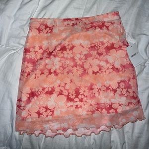 FOREVER 21 floral skirt size xs